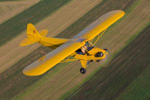 Steve and Sharon Krog of Hartford, WI in their Cub